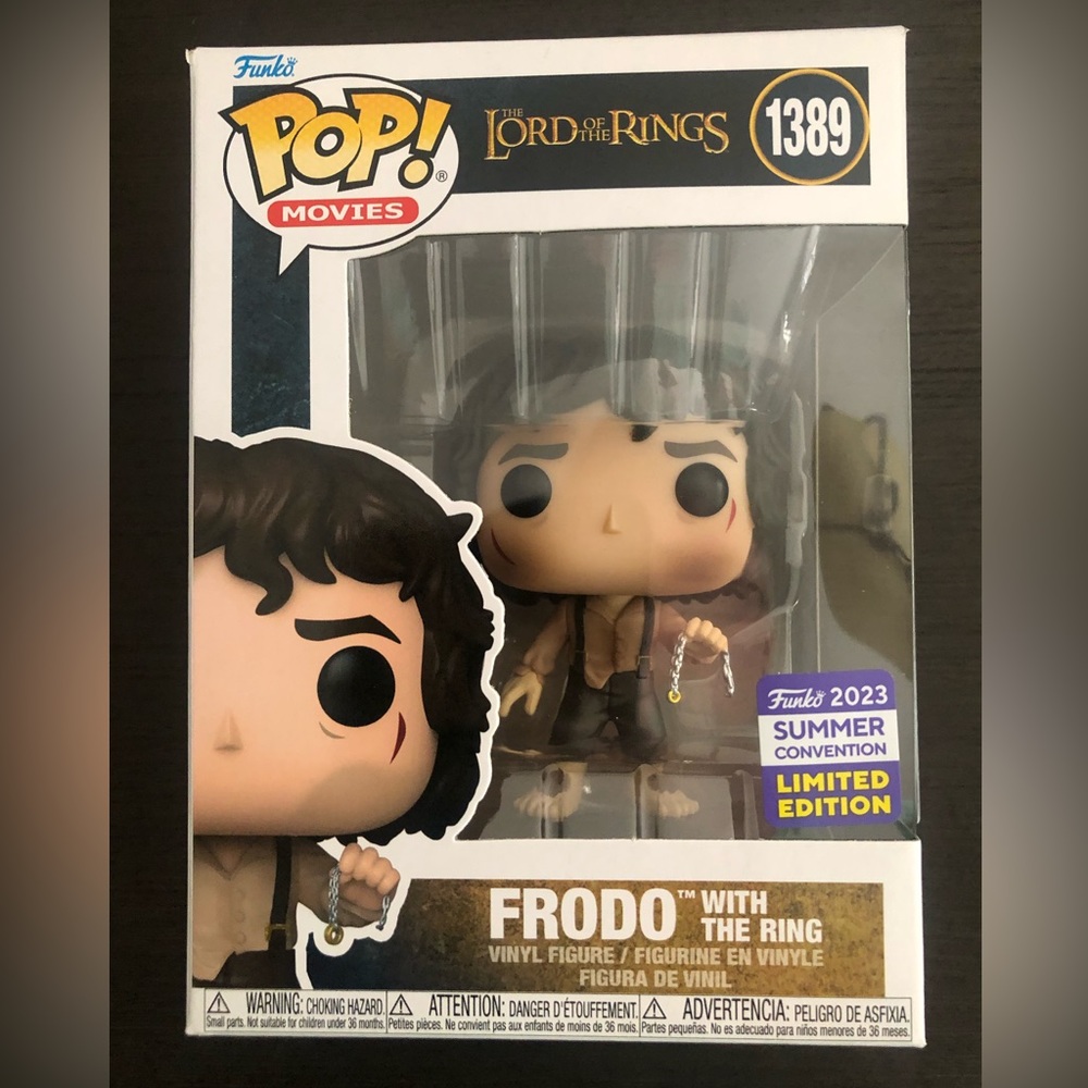 Frodo with the ring funko #1389 limited edition summer convention